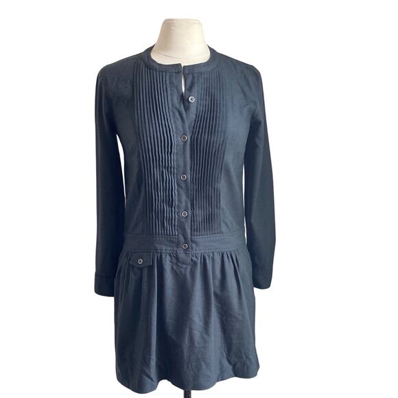j crew drop waist dress J. Crew Linen Dress, Size 6 – WashAshore Store